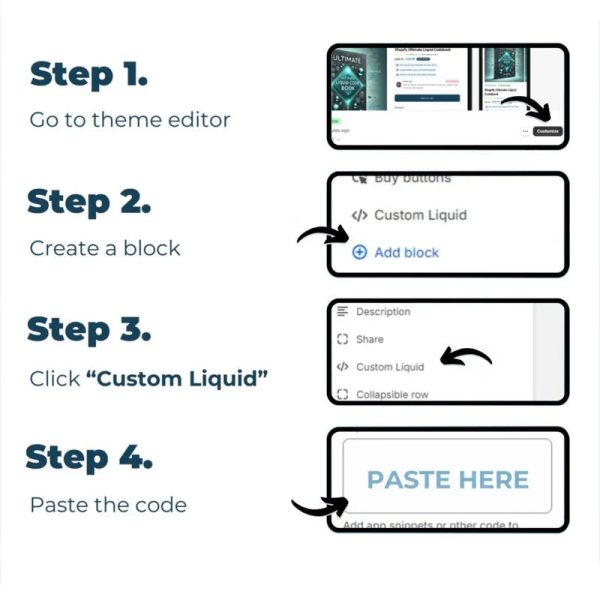 60+ Customizable E-commerce Shopify Ultimate Liquid Codebook - Image 2