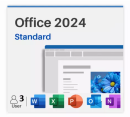 Microsoft Office Standard 2024 for 3 Devices | Lifetime License | Windows