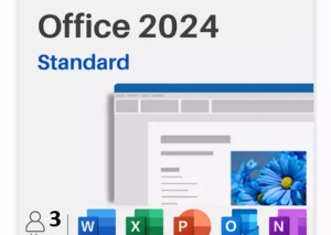 Microsoft Office Standard 2024 for 3 Devices | Lifetime License | Windows