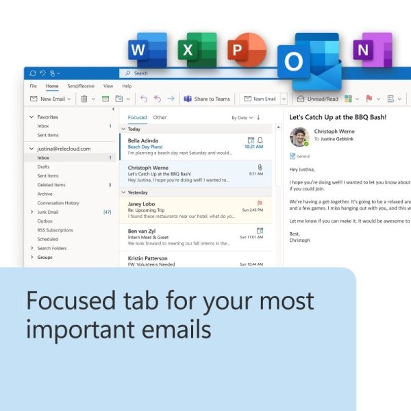 Microsoft Office 2024 Home & Business for PC or MAC | Lifetime License - Image 7