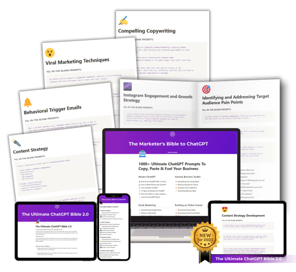 1000+ Ready-to-Copy Prompts to Paste, Execute & Grow Fast