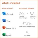 Microsoft 365 Personal | 1 YEAR | GLOBAL | 1 USER | 1TB STORAGE | PC/Mac Instant Download