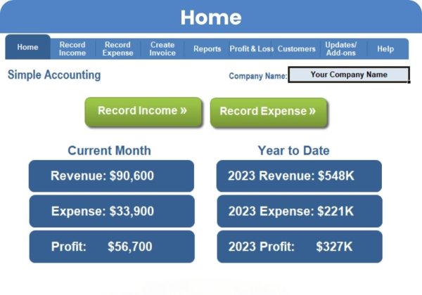 Simple Accounting Software – Premium - Image 2