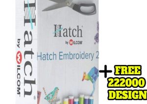 Hatch 2 Embroidery Software Digitizing | Lifetime Activation | Digital Download