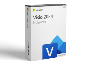 Microsoft Visio 2024 Professional for 3 Devices | Lifetime License | Windows